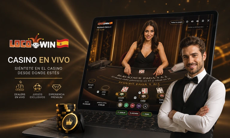 Los mejores juegos de casino en vivo en Locowin