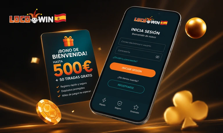 Guía de acceso al perfil de Locowin Casino