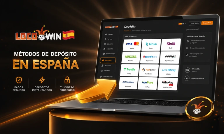 Depositar en Locowin Casino España