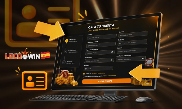 Regístrate en Locowin Casino